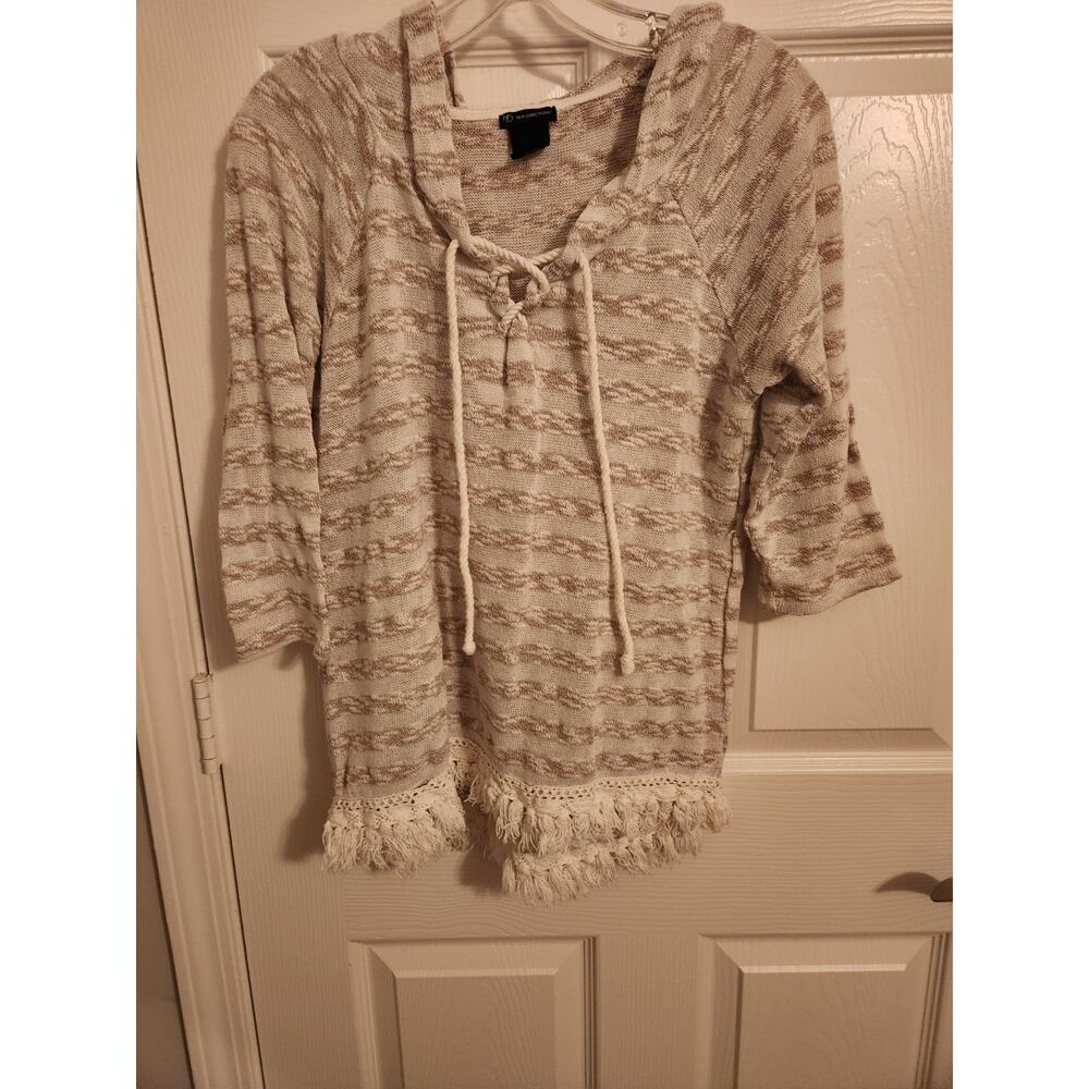 New Direction Women's Top with Hood M